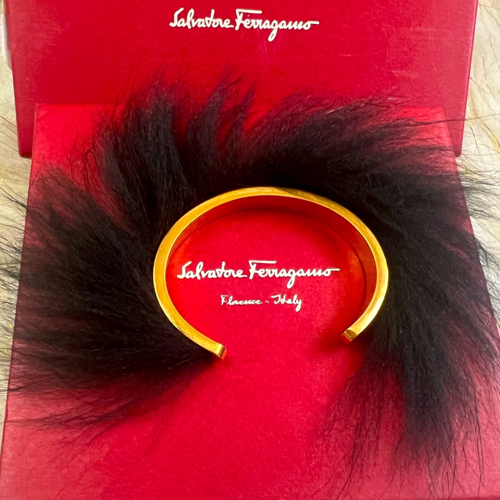 Salvatore Ferragamo FUR cuff